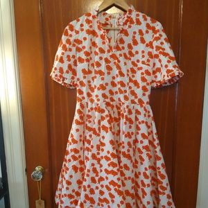 Vintage funky floral dress
